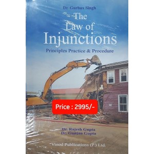 Vinod Publication's The Law of Injunctions by Dr. Gurbax Singh, Dr. Rajesh Gupta, Dr. Gunjan Gupta